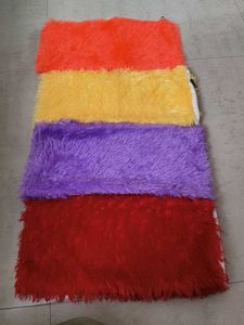 Vibrant Plush Square cushion cover