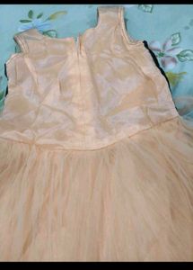 orange and blue frock