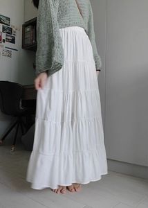 Korean Long White Skirt!!!