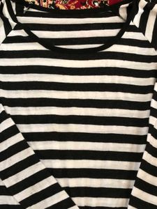 Striped Long Sleeve Top