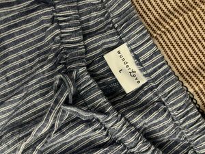 Striped Wide Leg Lounge Pants