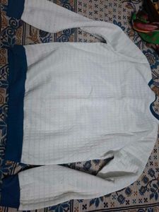 Quilted Sweater with Shoe Applique