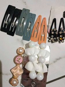 Assorted Hair Clips & Barrettes