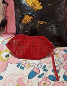 Red Lip Clutch/Pouch