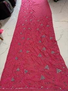 original kundan work Saree