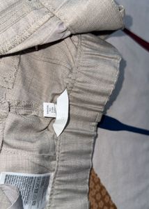 H&amp;M High-Waisted Pleated Cigarette Trousers