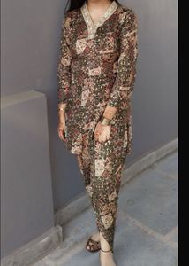 Boho Print Lungi Kurta Set