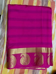 Vibrant Pink Saree