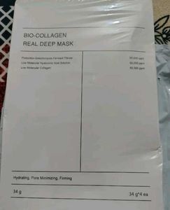 Bio-Collagen Real Deep Mask pack of 4