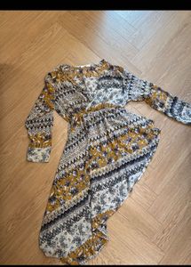Boho Print Maxi Dress