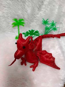 Red Dragon Plush Toy