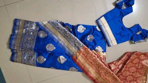 Goal Saree For 4 To 5 Years  Girls