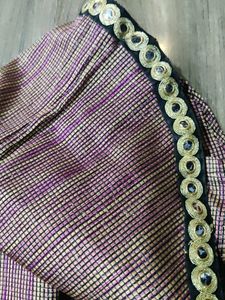 Beautiful Girls Puplum Pattern Blouse With Frill S
