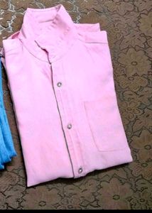 Pink Button-Down Shirt