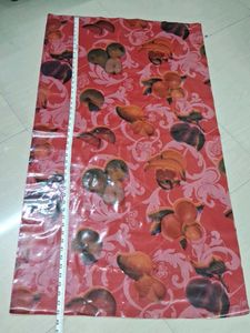 plastic Retro Fruit Pattern Fabric