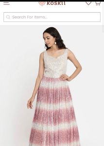 Neeru's Sequined Gown(Freebies Included)