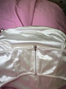 white corset