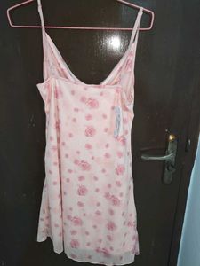New with tag - Pink Mini Slip Dress fro