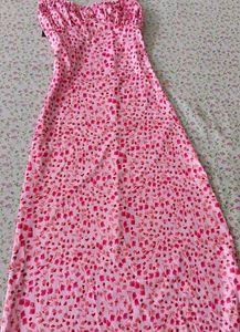 Floral Print Ruffle Strap Dress