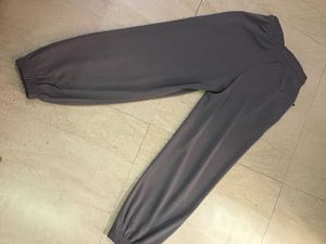 Grey Joggers with Drawstring Waist