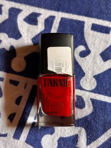 Lakme Gel Stylist Nail Paint - Red