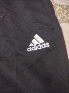 Adidas Black Joggers with Number 7