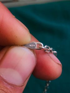 Chain Pure 925 Silver (wt:9.750g)