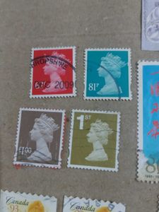 Assorted Vintage International Stamp Collection