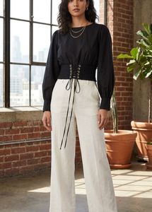 Chic Black Corset Top