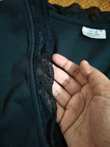 Black Lace Top