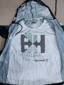 Stylish T-shirt & Jacket Combo