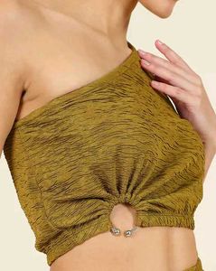 Chic One-Shoulder Cut-Out Midi Dress Set