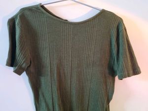 Only Green Back Knot Top