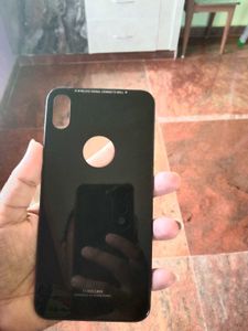 Sleek Black Glass tempavary iPhone Case