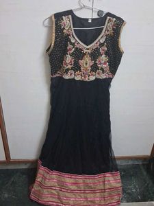 Embellished Black Lehenga Choli