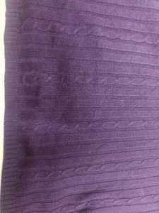 Purple Knit Top it's not like a sweater
