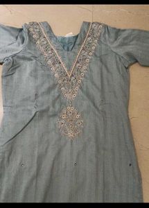 Elegant Embroidered Kurta Set