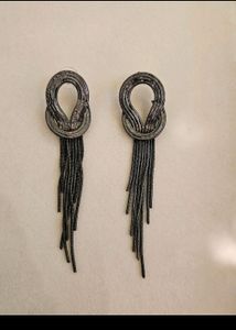 Oxidised Silver Earrings