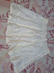 White Short Skirt