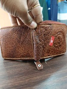 Woodland Learher Wallet Brown