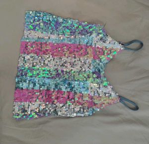 Sparkly Sequin Camisole Top