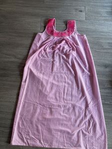 Pink Gingham Nightgown