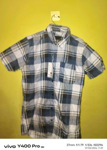 Men's Plaid Short Sleeve Shirt