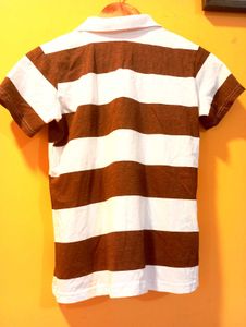 Striped Polo T-Shirt