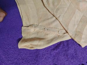 Cute Beige Knit Sweater