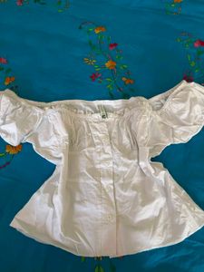 newme white lace top