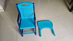 Blue Kids Activity Chair with Tray