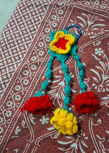 Handmade Crochet Flower Purse