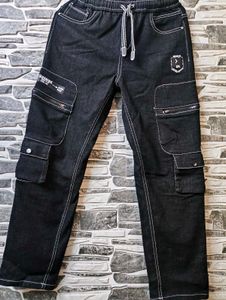 Stylish Black Cargo Pants