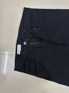 Classic Black Denim Jeans